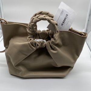 Demellier Midi Los Angeles with Braids/ Taupe